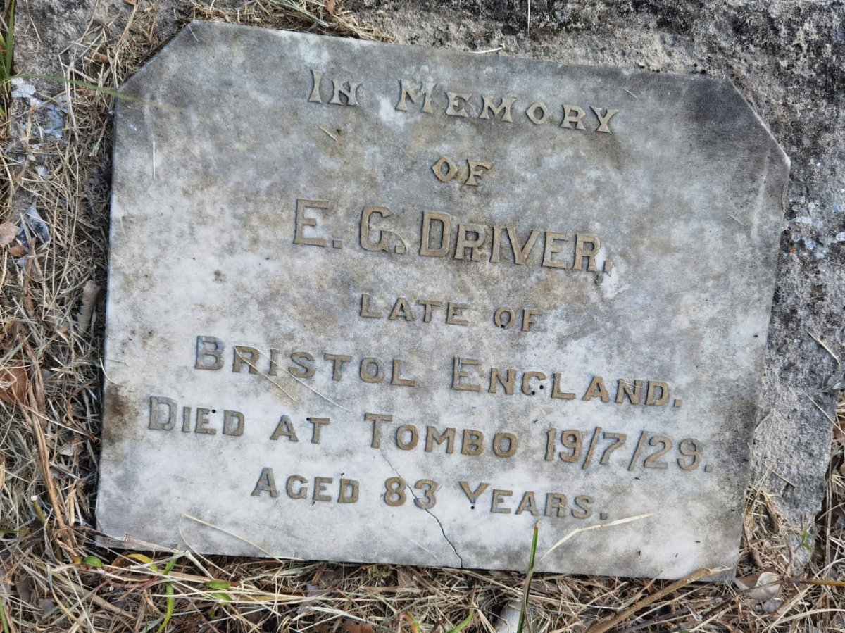 DRIVER E.G. -1929