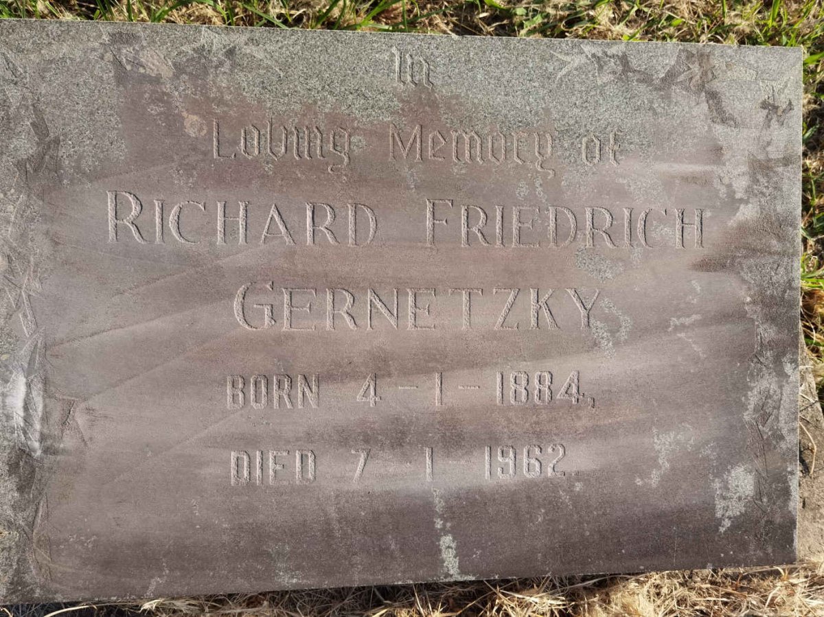 GERNETZKY Richard Friedrich 1884-1962