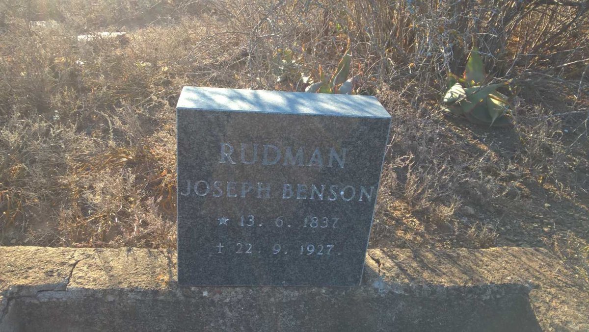 RUDMAN Joseph Benson 1837-1927