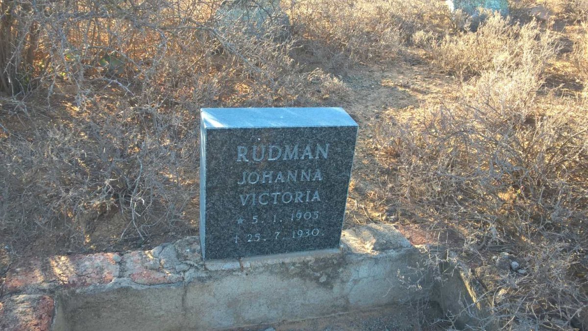 RUDMAN Johanna Victoria 1905-1930