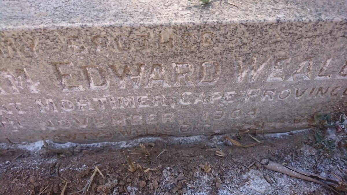 WEALE William Edward -1904