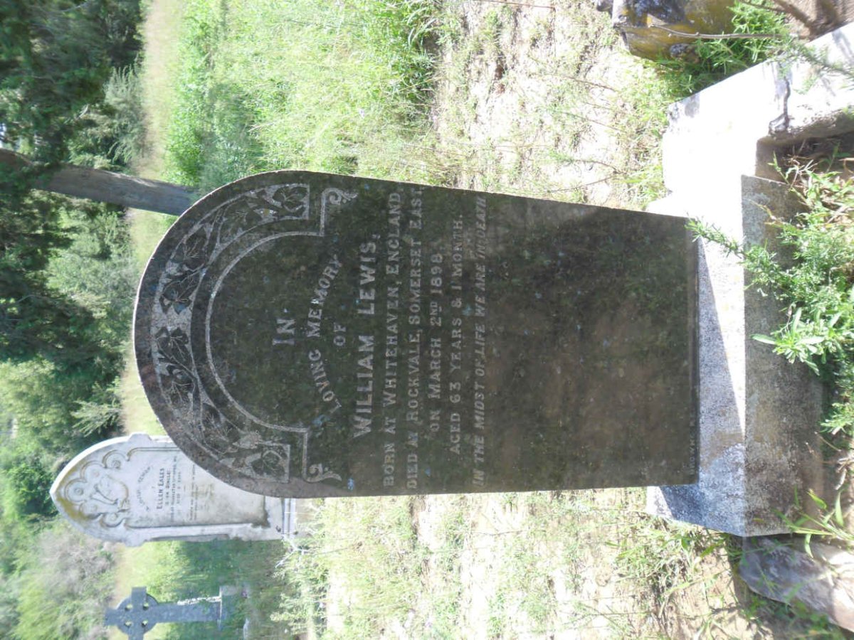 LEWIS William -1898