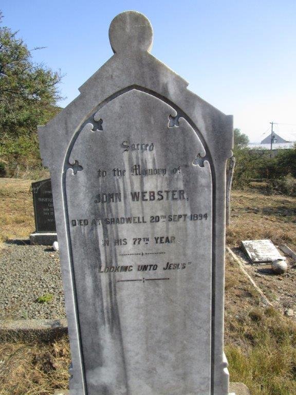 WEBSTER John -1894