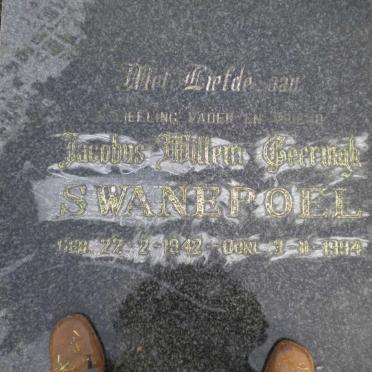 SWANEPOEL Jacobus Willem Geeringh 1942-1994