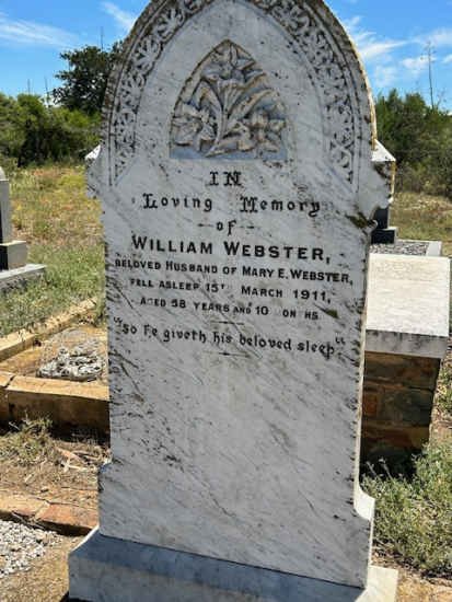 WEBSTER William -1911