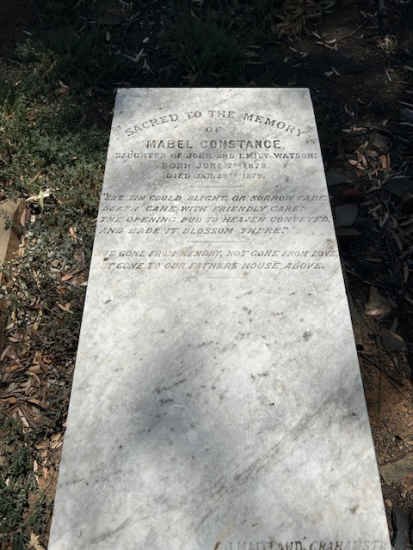 WATSON Mabel Constance  1878-1979