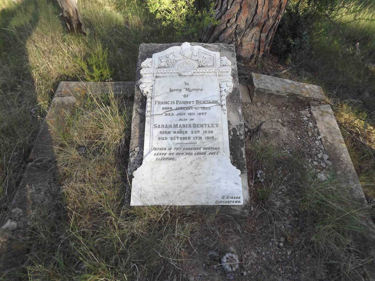 BENTLEY Francis Parrot 1825-1897 &amp; Sarah Maria 1836-1915